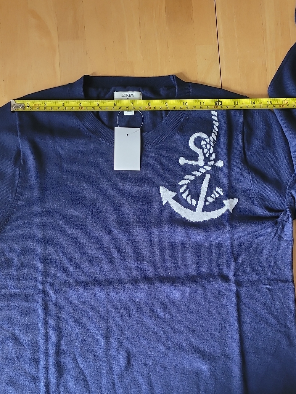 J. Crew Anchor Teddie Sweater - Picture 9 of 11